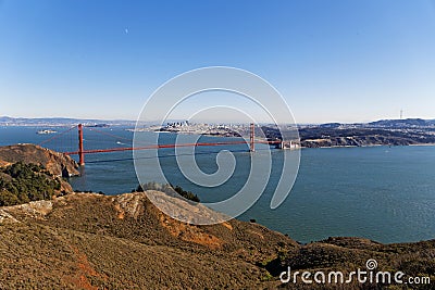 San Francisco Bay Area view Stock Photo