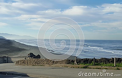 San francisco beach Stock Photo