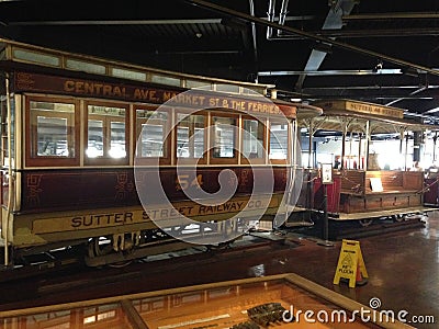 San Francisco Cable Car Museum 9 Editorial Stock Photo