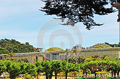 San Francisco, California Academy of Sciences, green roof, museum, California, United States of America, Usa Editorial Stock Photo