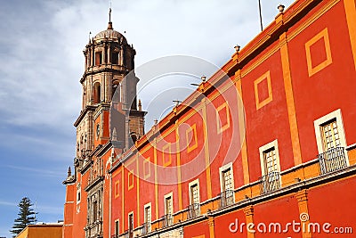 San francisco church in queretaro, mexico IV Stock Photo