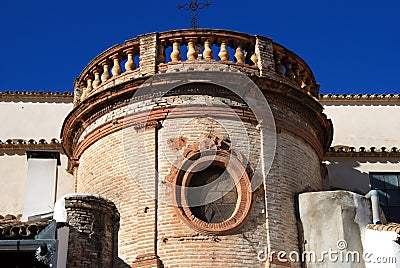 San Francisco church tower, Ecija, Spain. Stock Photo