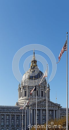 San Francisco City Hall Stock Photo