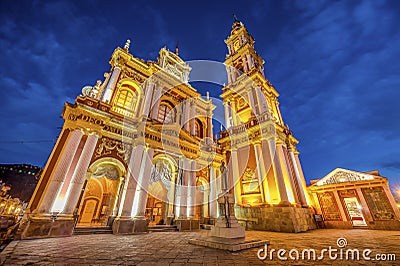 San Francisco in the city of Salta, Argentina Stock Photo