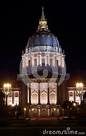 San Francisco. Civic Center Stock Photo