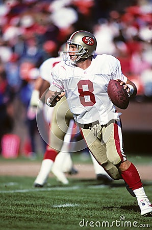 San Francisco 49ers QB, Steve Young Editorial Stock Photo