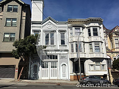 San Francisco Fire Department`s oldest surviving building, 1. Editorial Stock Photo