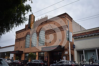 The Marina movie theater, one of the last original theaters left in San Francisco, 2. Editorial Stock Photo