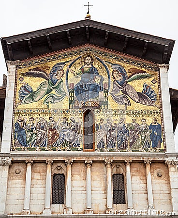 San Frediano cathedral Stock Photo