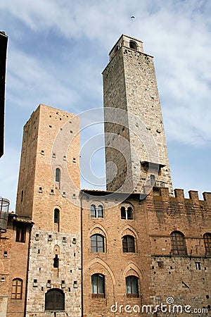 San Gimignano Stock Photo