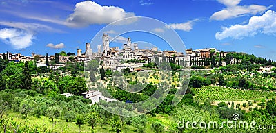 San Gimignano, Italy Stock Photo