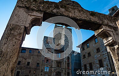 San Gimignano, Tuscany, Italy Stock Photo