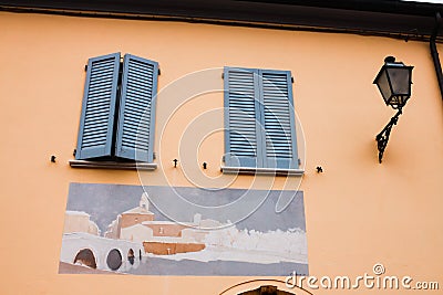 District San Giuliano in Rimini Editorial Stock Photo