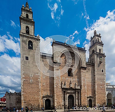 San Ildefonso cathedral Editorial Stock Photo