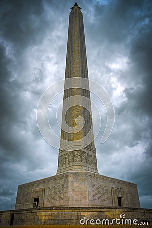 The San Jacinto Monument Stock Photo