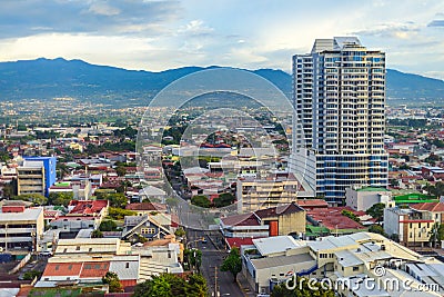 San Jose Costa Rica capital city Stock Photo