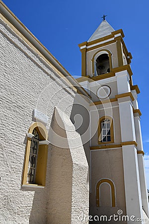 San Jose del Cabo Church (Parroquia San Jose) in Cabo San Lucas, Mexico Stock Photo