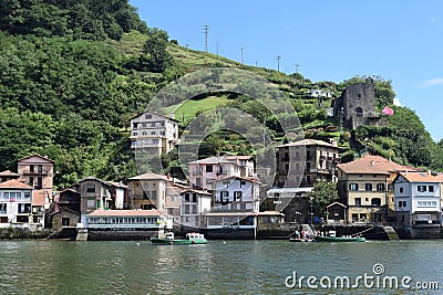 San Juan beautiful village in Basque Country Spain Editorial Stock Photo