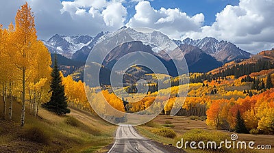 San Juan Mountains Stock Photo