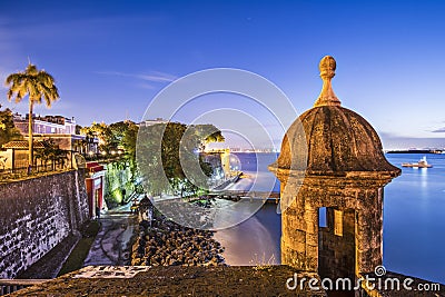 San Juan, Puerto Rico Coast Stock Photo