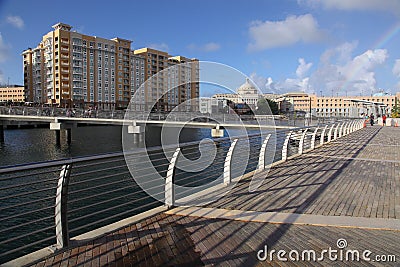 San Juan Waterfront Editorial Stock Photo