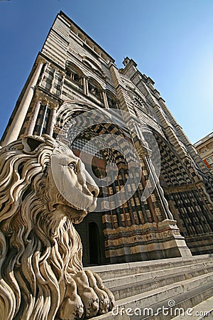 San Lorenzo Cathedral Stock Photo