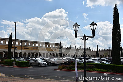 San Marcos Premium Outlets in Texas Editorial Stock Photo