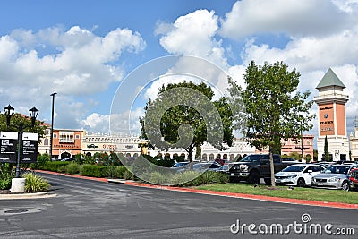 San Marcos Premium Outlets in Texas Editorial Stock Photo