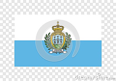 San Marino - National Flag Stock Photo