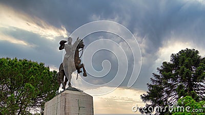 General San Martin monument Editorial Stock Photo