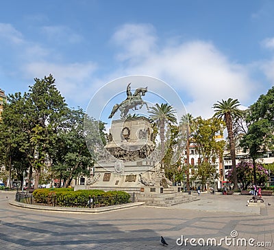 San Martin Square - Cordoba, Argentina Stock Photo