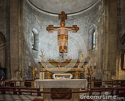 San Michele in Foro in Lucca, Italy Stock Photo