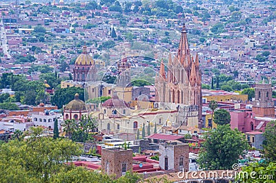 San Miguel de Allende Editorial Stock Photo