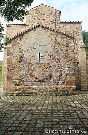 San Miguel de Lillo, Oviedo ( Spain ) Stock Photo
