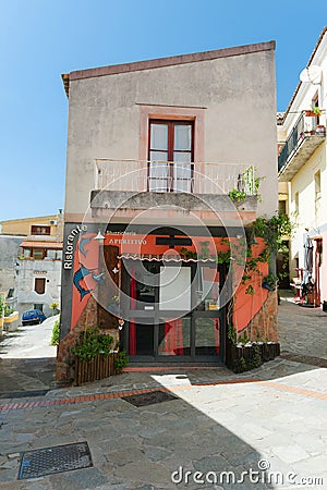 San Nicola Arcella, Calabria, South of Italy. Editorial Stock Photo