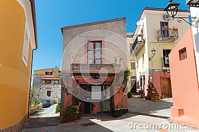 San Nicola Arcella, Calabria, South of Italy. Editorial Stock Photo