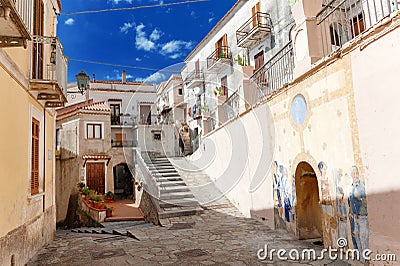 San Nicola Arcella, Calabria, South of Italy. Editorial Stock Photo