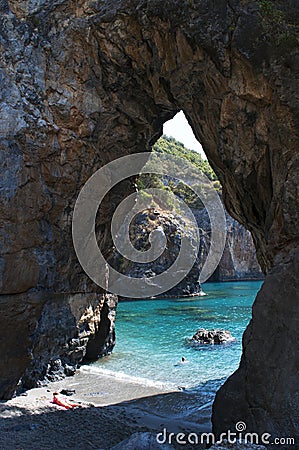 San Nicola Arcella, Cosenza, Calabria, southern Italy, Italy, Europe Editorial Stock Photo