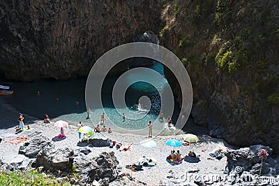 San Nicola Arcella, Cosenza, Calabria, southern Italy, Italy, Europe Editorial Stock Photo