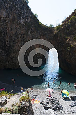 San Nicola Arcella, Cosenza, Calabria, southern Italy, Italy, Europe Editorial Stock Photo