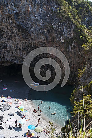 San Nicola Arcella, Cosenza, Calabria, southern Italy, Italy, Europe Editorial Stock Photo