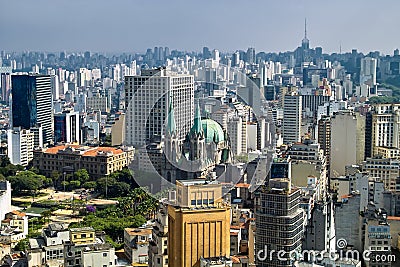 San Paolo skyline, Brasil Stock Photo