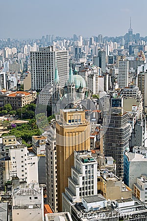 San Paolo skyline, Brasil Stock Photo