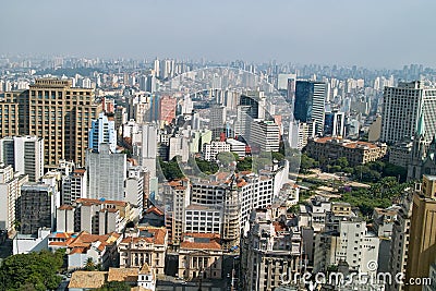 San Paolo skyline, Brasil Stock Photo