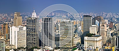 San Paolo skyline, Brasil Stock Photo