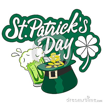 SAN PATRICK'S DAY Vector Illustration