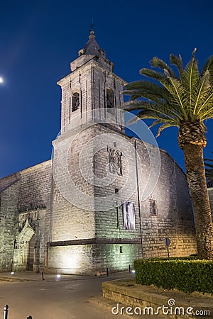 San Pedro church, Sabiote, Jaen, Spain Stock Photo