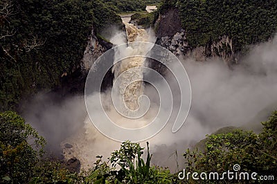 San Rafael Falls, Ecuador Stock Photo