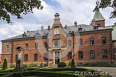 Sanctuary of Divine Mercy in Krakow Stock Photo