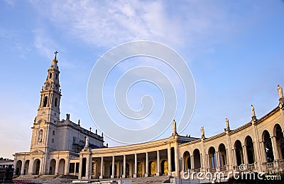 Sanctuary of Fatima Stock Photo